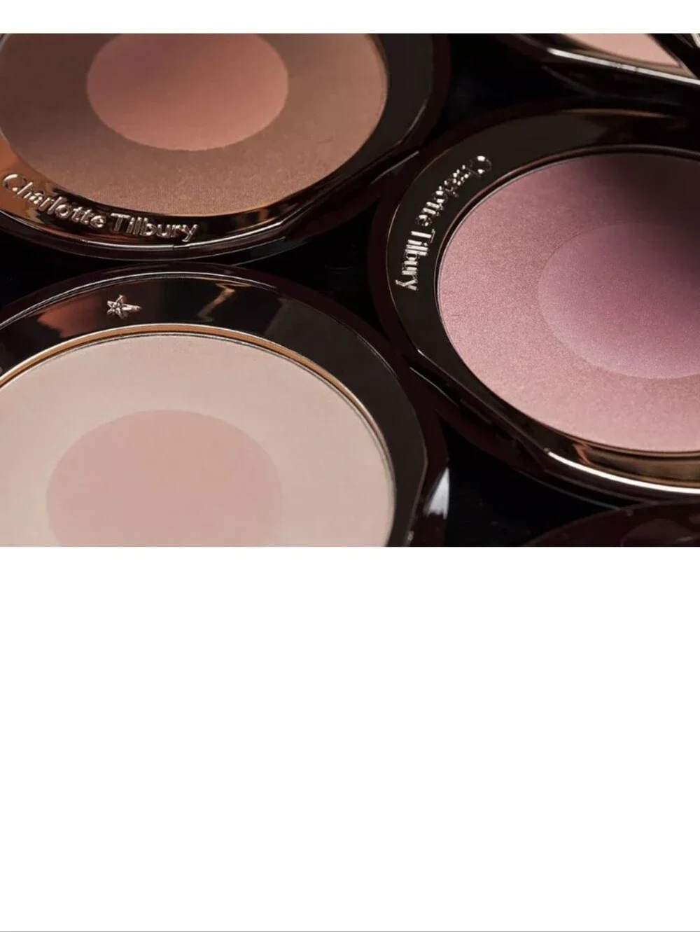 Charlotte Tilbury Cheek To Chic Swish & Glow Blusher: Pillow Talk, .28oz, NIB